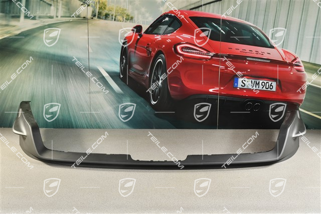 GT3, Rear bumper lower cover / diffuser, Black matte