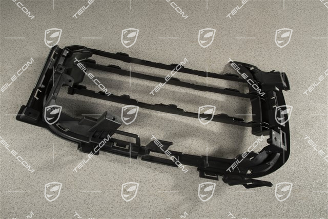 Front bumper, side ventilation grille, Black matte, Sport Design Package, L