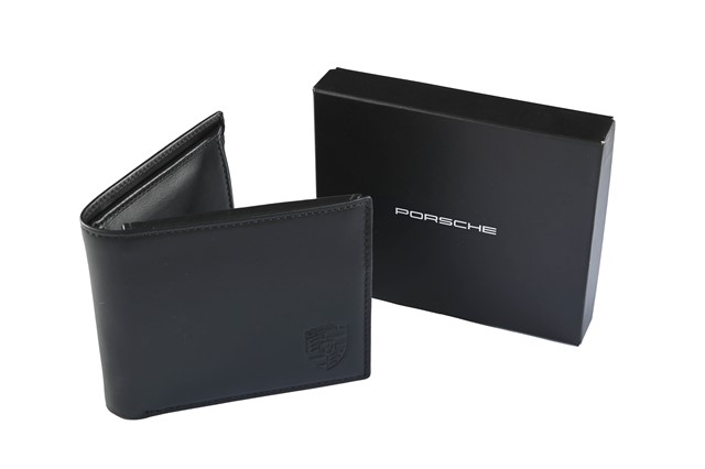 Wallet for Men, Essential, with Embossed Porsche Crest