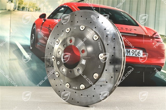 PCCB Ceramic brake disc, rear, damaged (photos), R