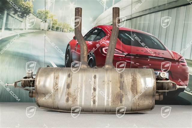 Nachschalldämpfer, Cayenne S, 4.8 V8, 380 PS, Sportabgasanlage