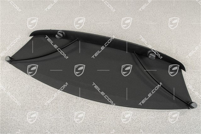 Abdeckung, Heckklappe, Schwarz