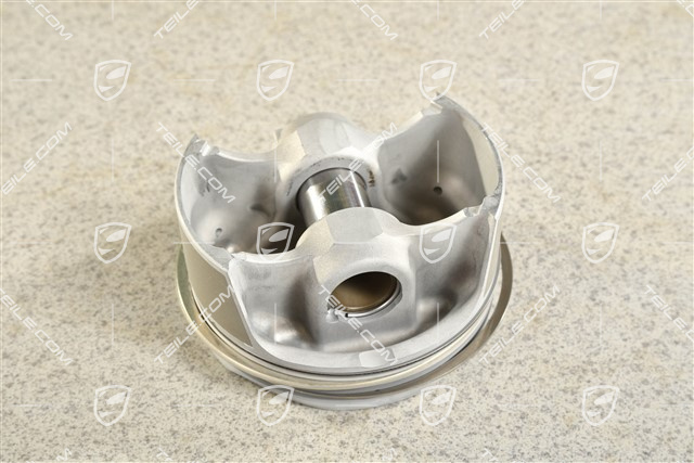 3,8L, Piston complete with piston rings, snap rings / circlips, piston pin 542-548 G