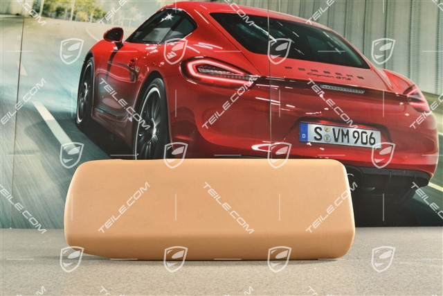 Armlehne/ Mittelkonsole, Deckel / Blende, Leder, Luxorbeige