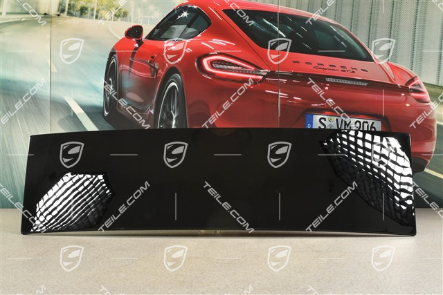 Roof trim, rear