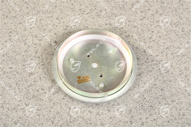Radzierdeckel, silber lackiert, für Innendurchmesser 71 mm
