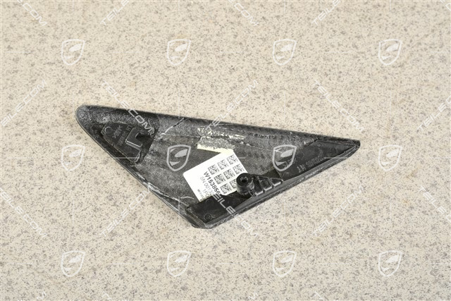 Abdeckung, Fensterfuehrung, carbon, L