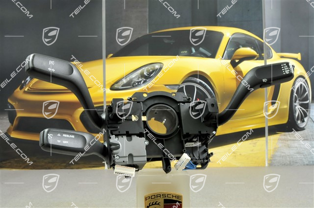 Steering column switch, headlamp washer, automatic speed control, multi-function