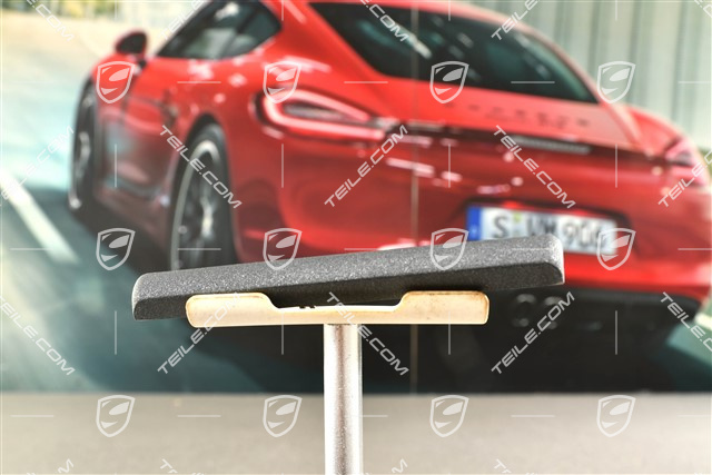 Dashboard trim moulding, LHD, outer, Granite grey, L