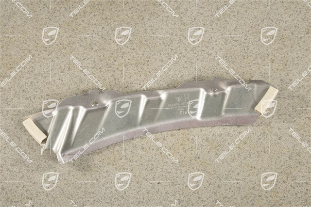 Turbo, Hitzeschutz / Hitzeschild Heckstoßstange, Unten, R