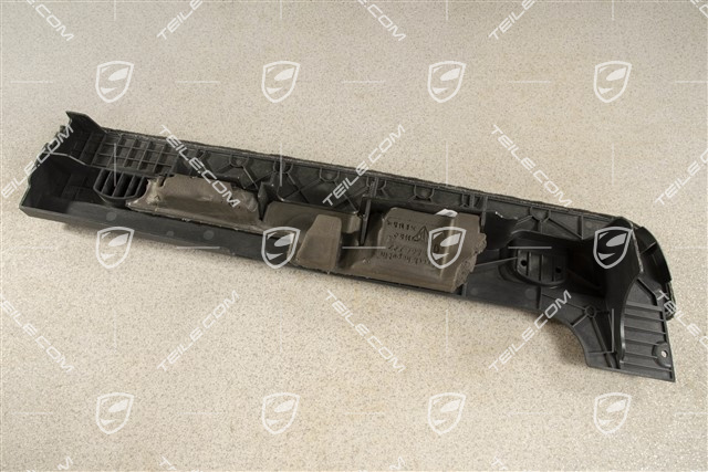 Auflage, Kofferraum, Tuftingvelours, Schwarz, L