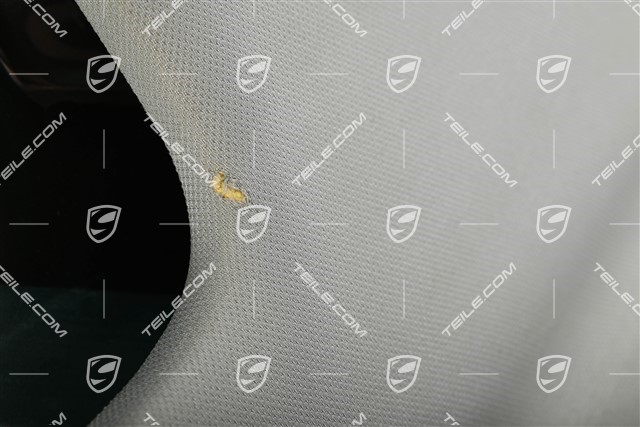 Podsufitka z otworem na szyberdach, Asystent parkowania, steel grey, (przetarty materiał)