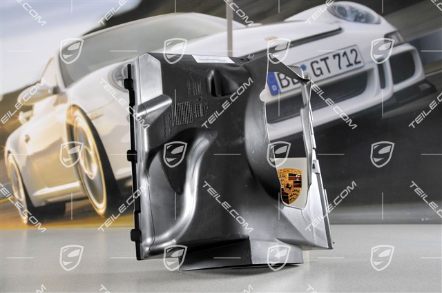 Air duct, rear, R Air duct, rear, R