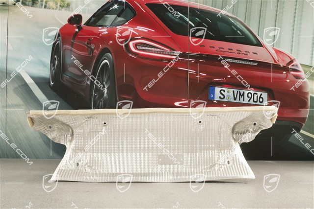 Turbo, Heat protection / shield centre, rear