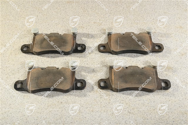 PCCB Bremsbeläge, Turbo/Turbo S, Hinterachse, Satz, L+R