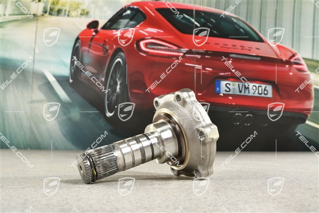 Flange housing neck, 6-Speed gearbox, L=R