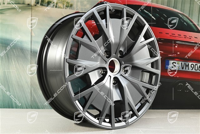 20-inch wheel rim Taycan Turbo S Aero Design, 9J x 20 ET54, anthracite grey