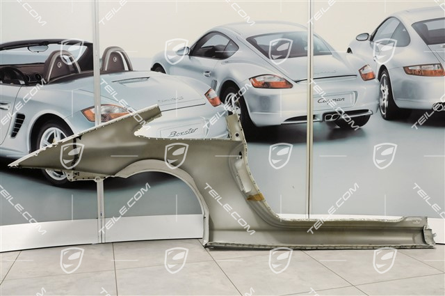 Błotnik tylny z progiem, coupé, C2/C2S, L