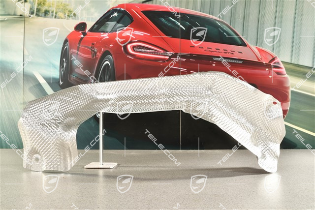 Abschirmblech / Hitzeschutz, Tunnel, R