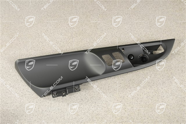 Einsatz, Griffschale, Coupe/Targa, Schwarz, L