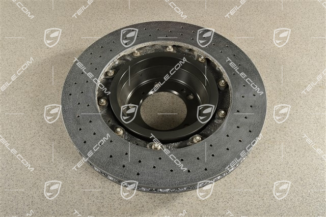 PCCB ceramic brake disc, slightly damaged, L