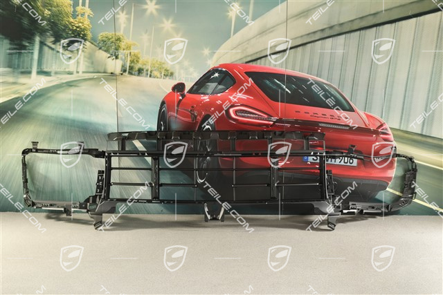 Coupe GT Sport Design, Front bumper Grille centre / middle with ACC, Matte black