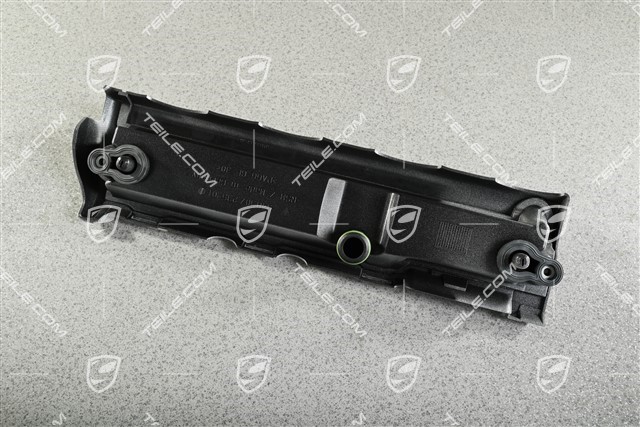 Breather housing, Silver, Cyl. 1-4