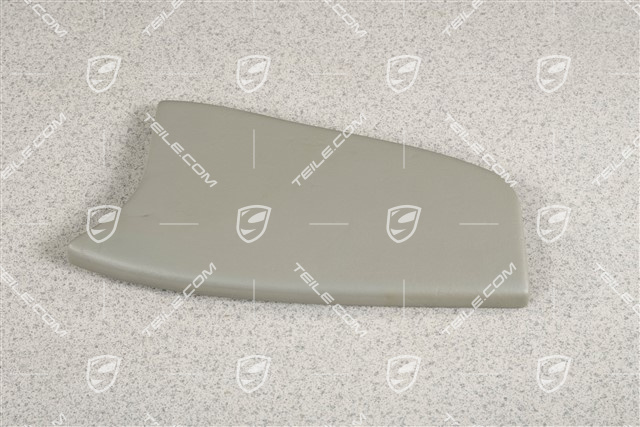 Mittelkonsole, Blende, Leder, seitlich, Graffitigrau, Coupe/ Targa, R