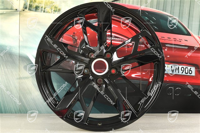 21-inch Rim Cross Turismo Design 11,5J x 21 ET66, black high gloss