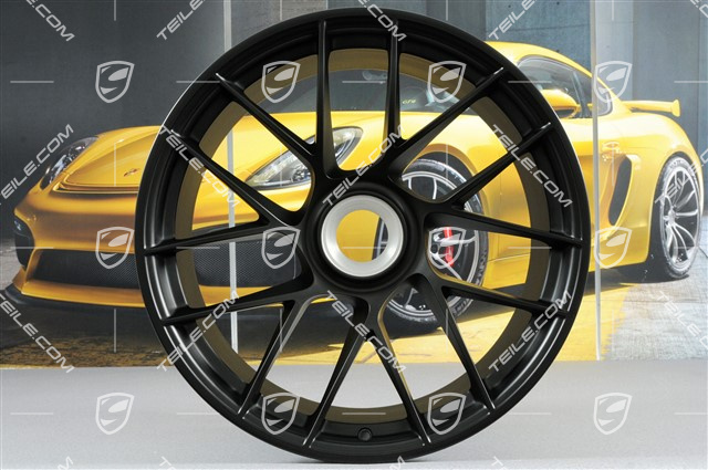 20-inch wheel Turbo Sport III, central lock, 12J x 20 ET63, silky gloss black mat