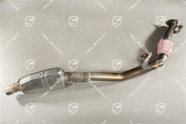 Abgasrohr mit Vorschalldämpfer, V6 Turbo 3,0L, L