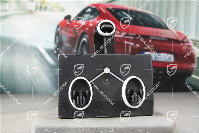 Control unit, door, passenger's side