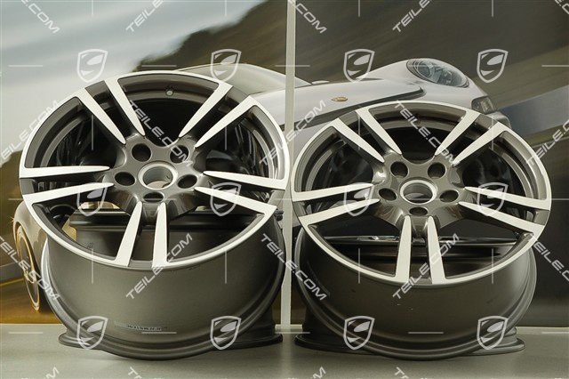 19" Felgensatz Turbo II, 8,5J x 19 ET56 + 11J x 19 ET51, Turbo / Turbo S, GTS