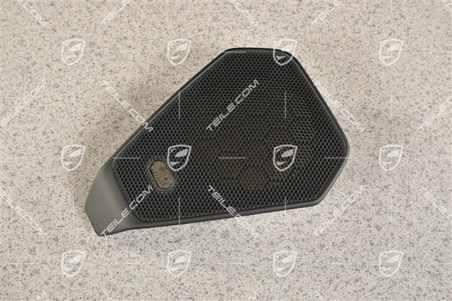 Cover dashboard trim, upper, Black