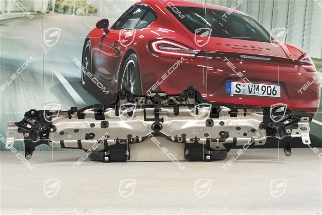 Pas przedni, środkowa część, osłona górnej części zamka, Turbo