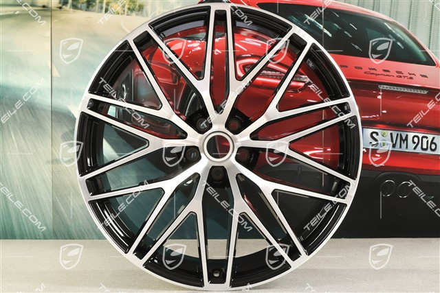 21" Felga RS-Spyder Design II, 10J x 21 ET19, czarny wysoki połysk