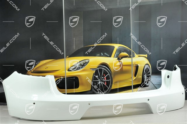 Rear bumper / lining, with ParkAssist / reversing camera