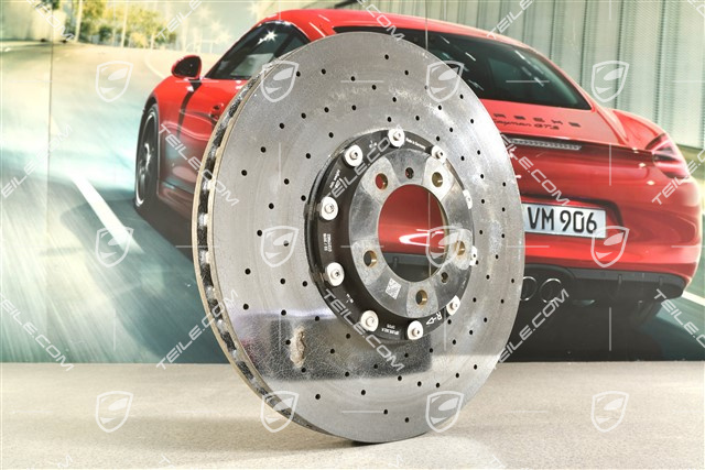 PCCB ceramik brake disc, 20-inch / 420mm, damaged, R