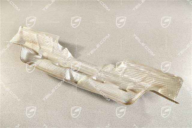 Heat protection / shield centre, rear
