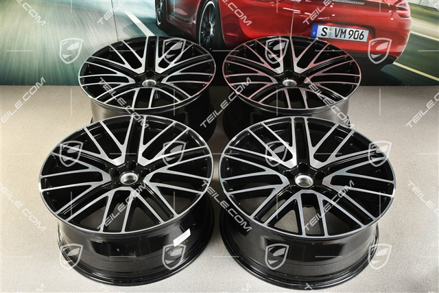 21" komplet felg "911 Turbo 5 Design", 9,5J x 21 ET27 + 10J x 21 ET19