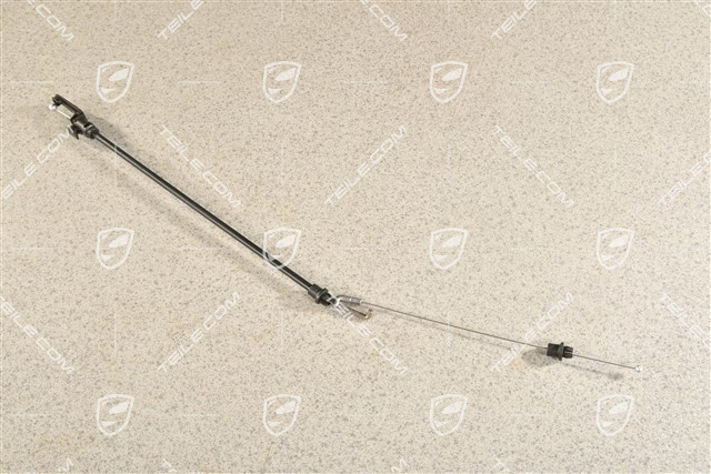 Bowden cable for engine lid lock