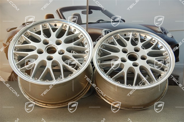 18" Komplet felg SportClassic II, 8J x 18 ET52 + 10J x 18 ET65
