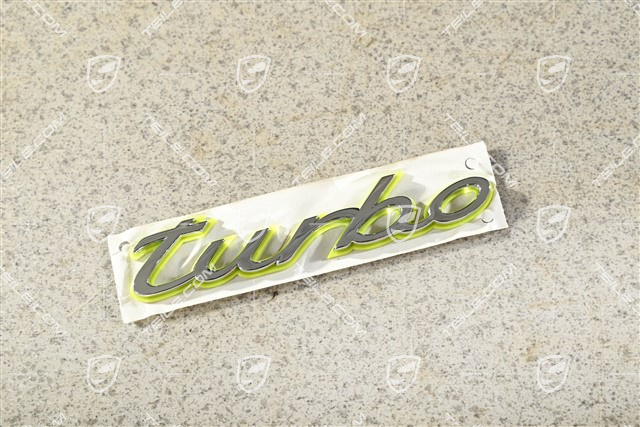 Badge / Emblem "TURBO", hybrid