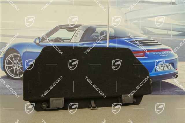 Schowek na narzędzia, bez trójkąta ostrzegawczego, czarny