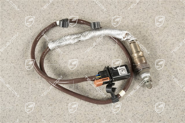 Oxygen sensor, in front of catalytic converter, Brown, Turbo, L
