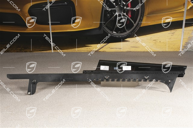 Blenda / osłona słupka B, Drzwi przednie,  zewnętrzna, L