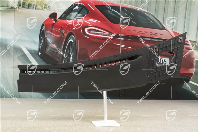 Defroster trim, Black, L