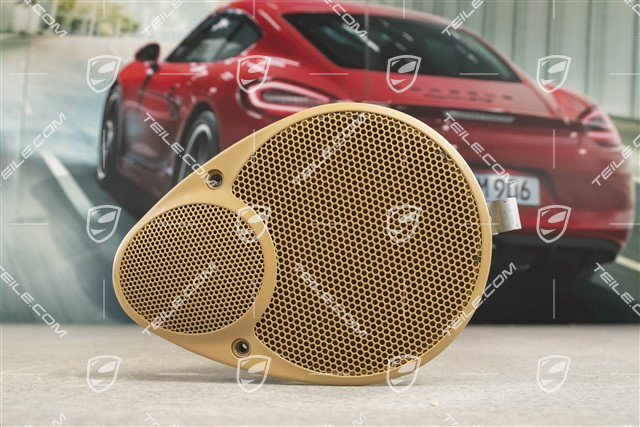 Rear loudspeaker, Savannah beige, Bose sound package, Coupe/Targa L / Cabrio R