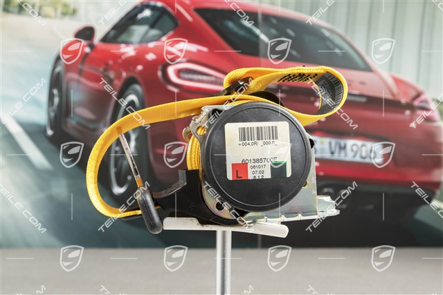 Sicherheitsgurt, cabrio, hinten, speedgelb, L