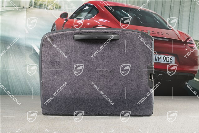 Notsitzrückenlehne / Rücksitz / Rückenlehne, Hinten, Kunstleder, Metropolblau, Coupe, R